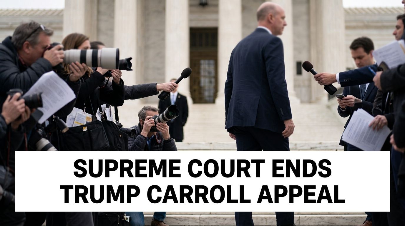 Trump Final Appeal Rejected in E Jean Carroll Case