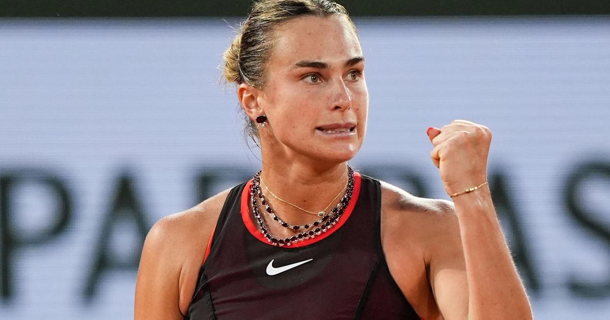 Roland Garros French Open 2026 clay court where Aryna Sabalenka lost to Diana Shnaider in quarterfinals