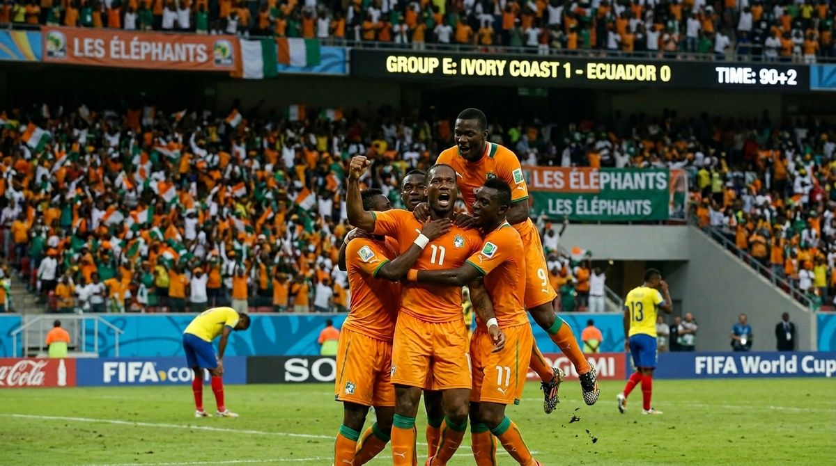 Ivory Coast vs Ecuador ended 1-0 after Amad Diallo’s late goal.