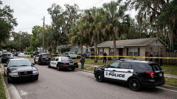 Tampa Police Investigate Shooting, Suspect's Self-Inflicted Wound