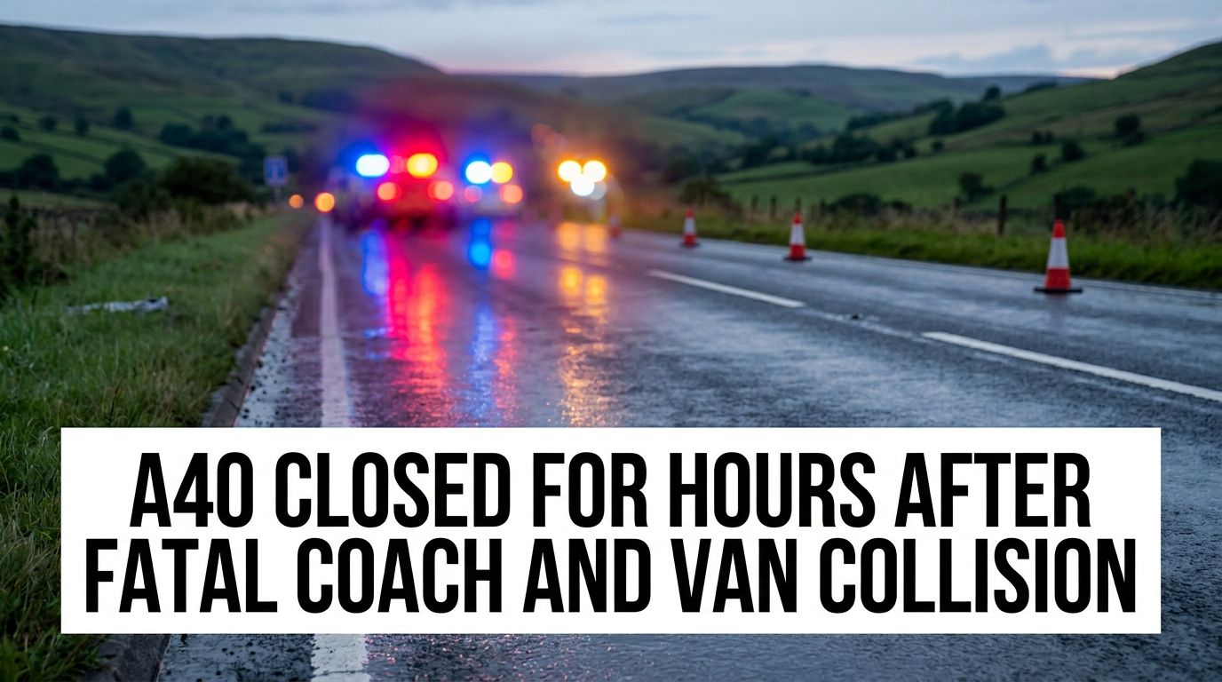 Van Driver Dies as A40 Crash Marks Third Fatal Collision in a Fortnight