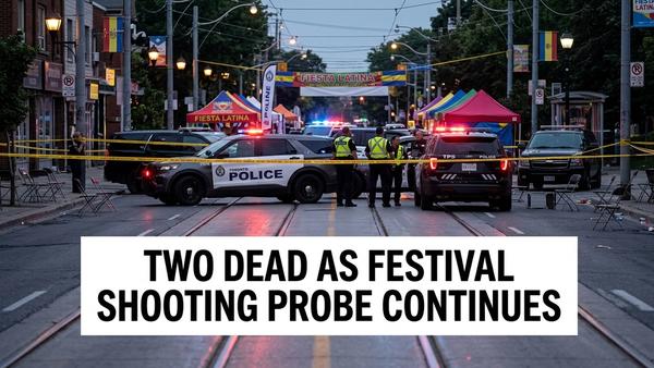 Toronto Festival Shooting Leaves Two Dead