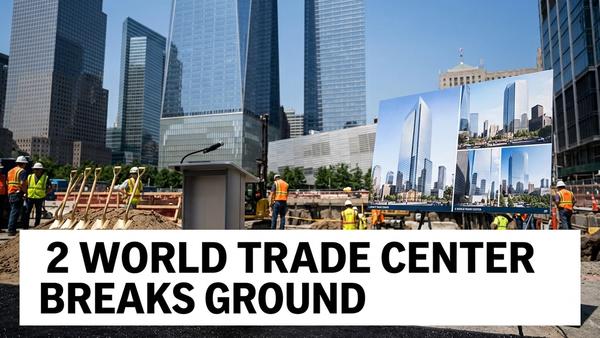 2 World Trade Center Breaks Ground With AmEx Headquarters