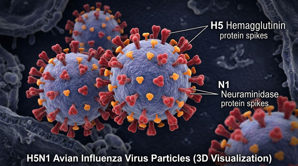 Australia confirms its first case of H5N1 bird flu in a migratory seabird near Esperance, Western Australia, meaning the virus has now reached every continent on Earth.