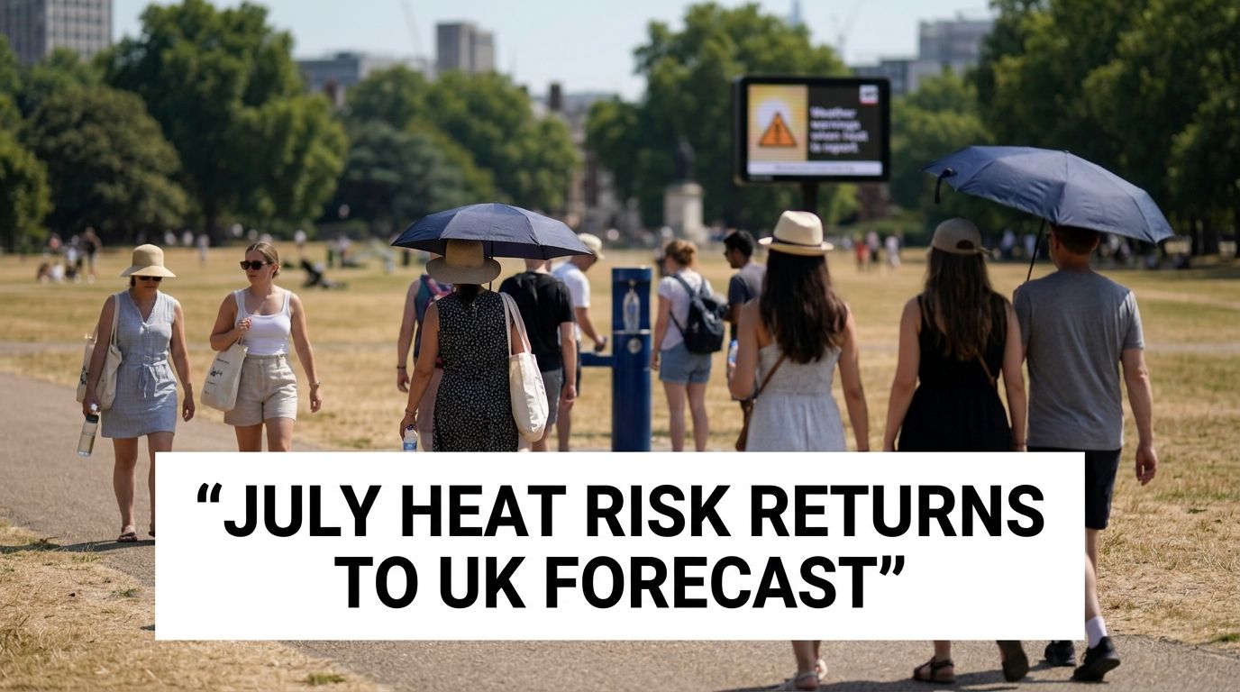 UK Heatwave Risk Builds Again in July