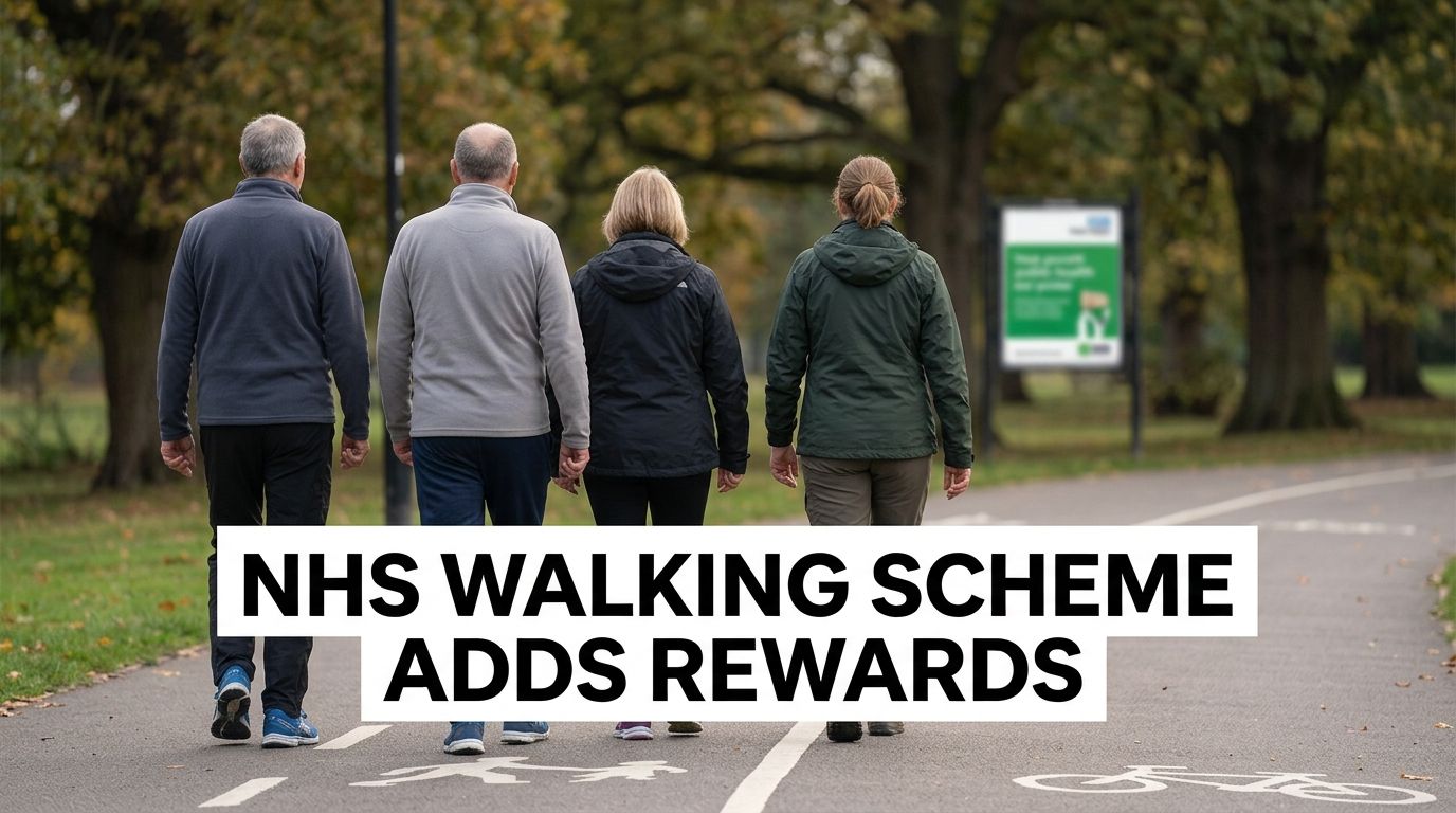 NHS Walking Rewards Plan Targets Daily Exercise