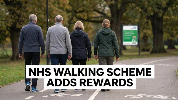 NHS Walking Rewards Plan Targets Daily Exercise