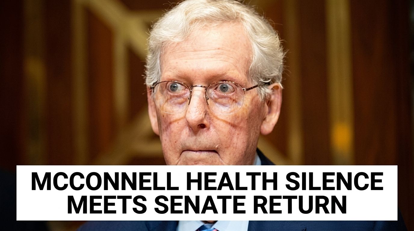 Mitch McConnell Absence Hits Defense Budget Work