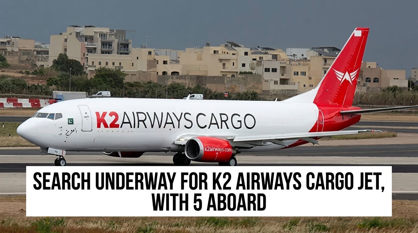 Cargo Plane Vanishes Off Karachi Coast After Reporting Navigation Fault