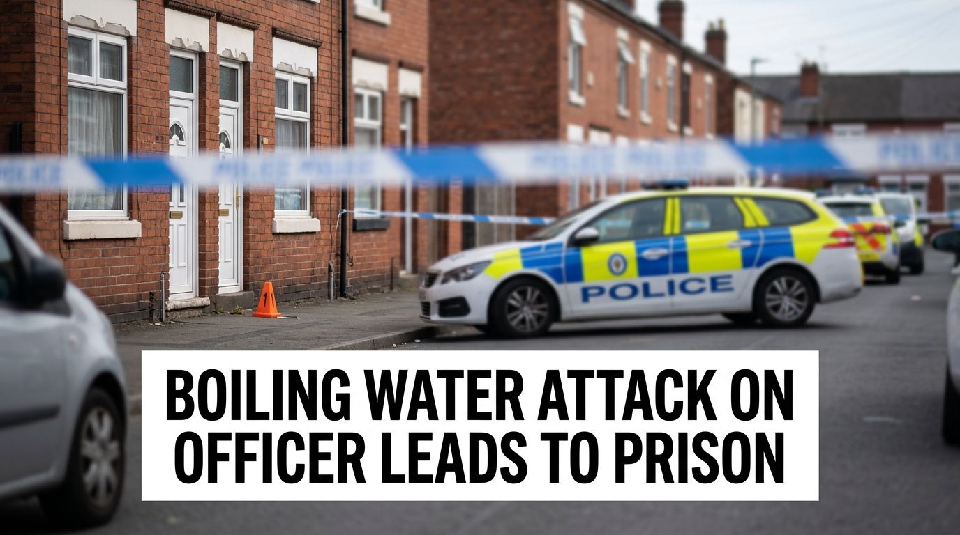 John Davies Jailed for Boiling Water Attack on Officer