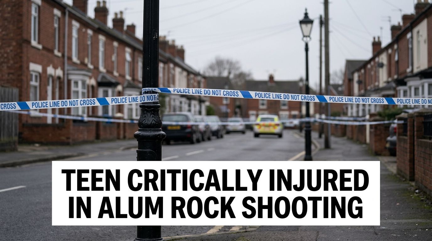 Teenage Boy Critically Injured in Birmingham Shooting
