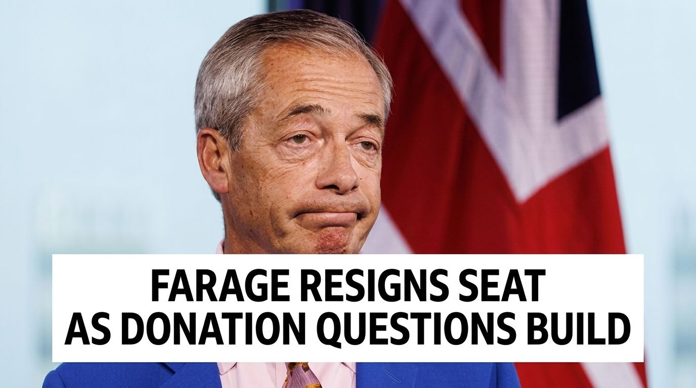 Farage Turns Standards Row Into Clacton By-Election