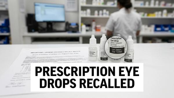 Eye Drops Recall Covers 2.5M Bottles Nationwide