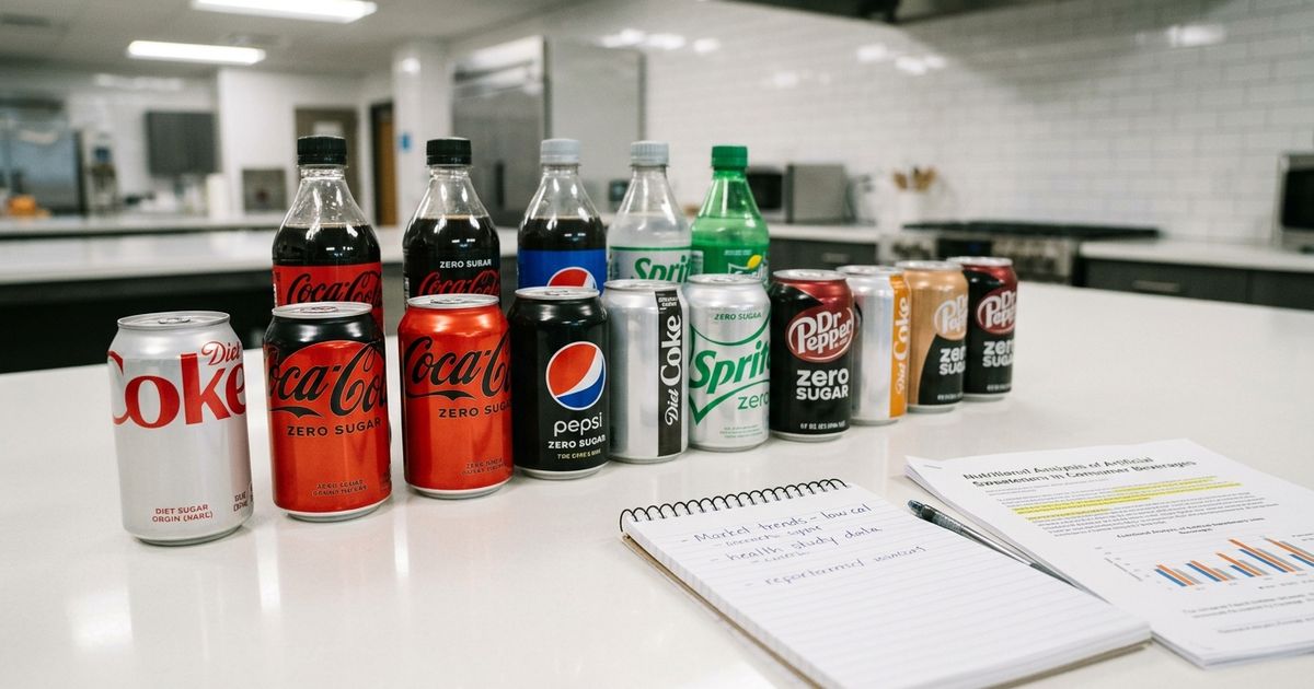 New research links zero-sugar sweeteners like sucralose and saccharin to reduced gut microbiome diversity — with natural alternatives showing different effects.