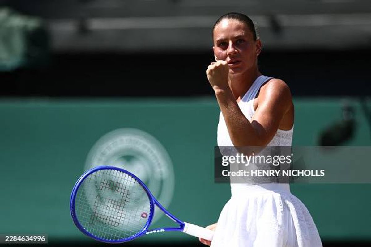 Marta Kostyuk Beats Paolini to Reach Wimbledon Semi-Final