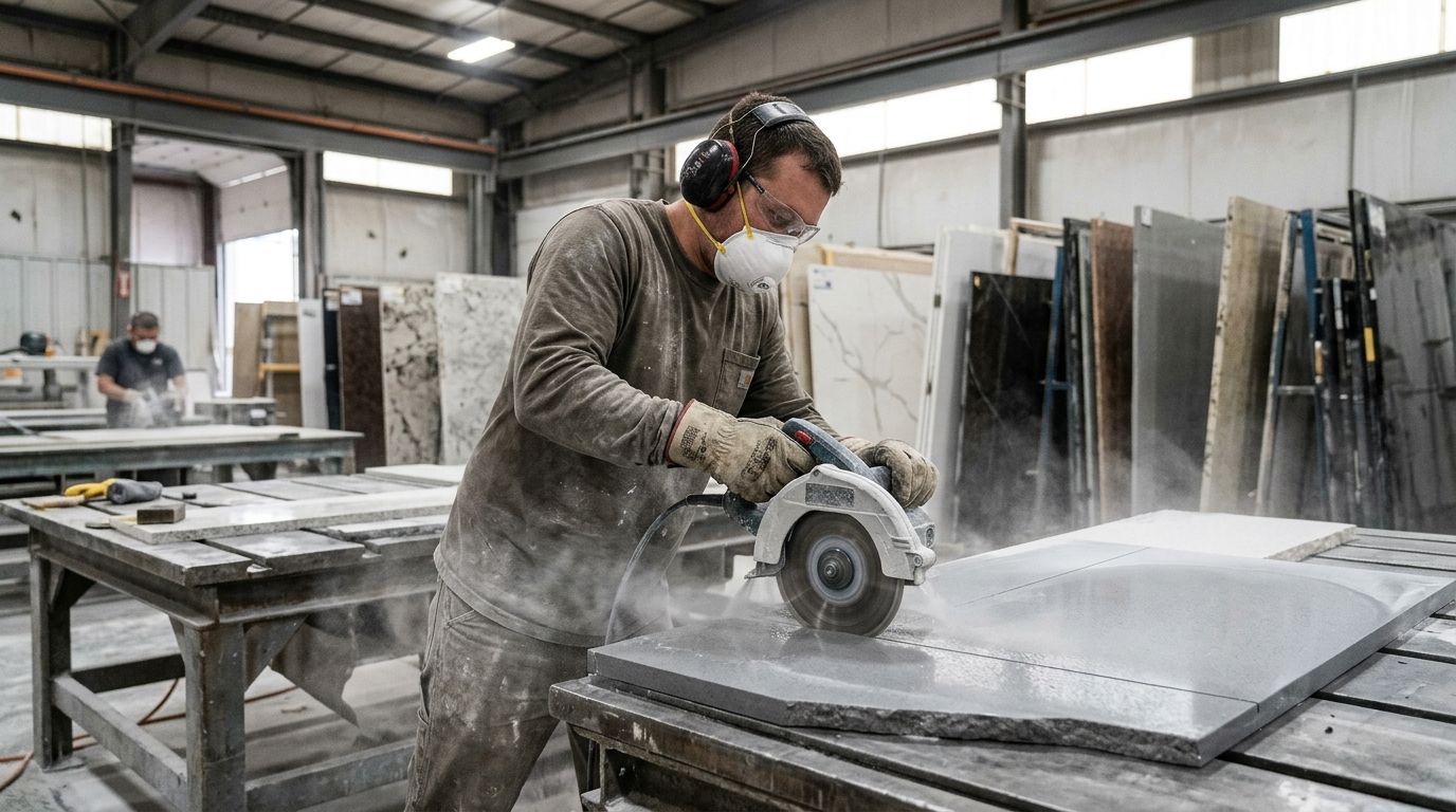 Countertop Workers Are Dying From Quartz Dust