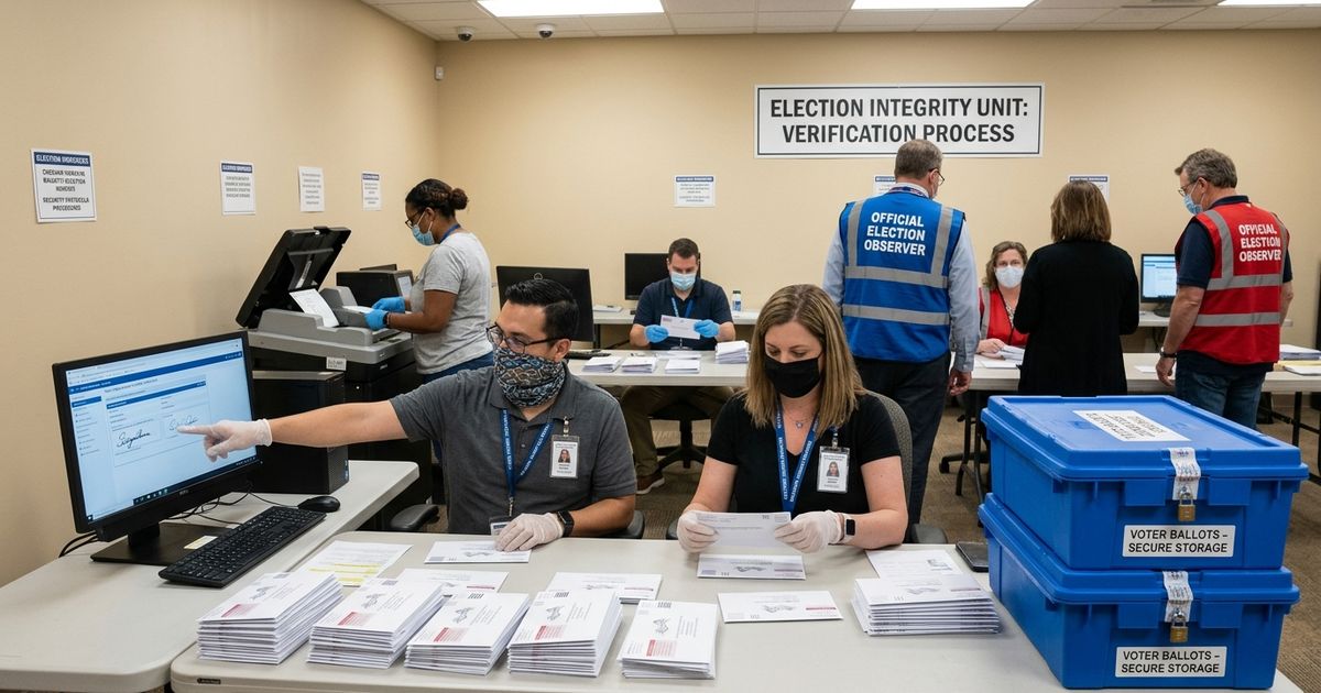US Department of Justice building in Washington DC — Trump's DOJ has struggled to produce evidence of widespread voter fraud ahead of 2026 midterms.