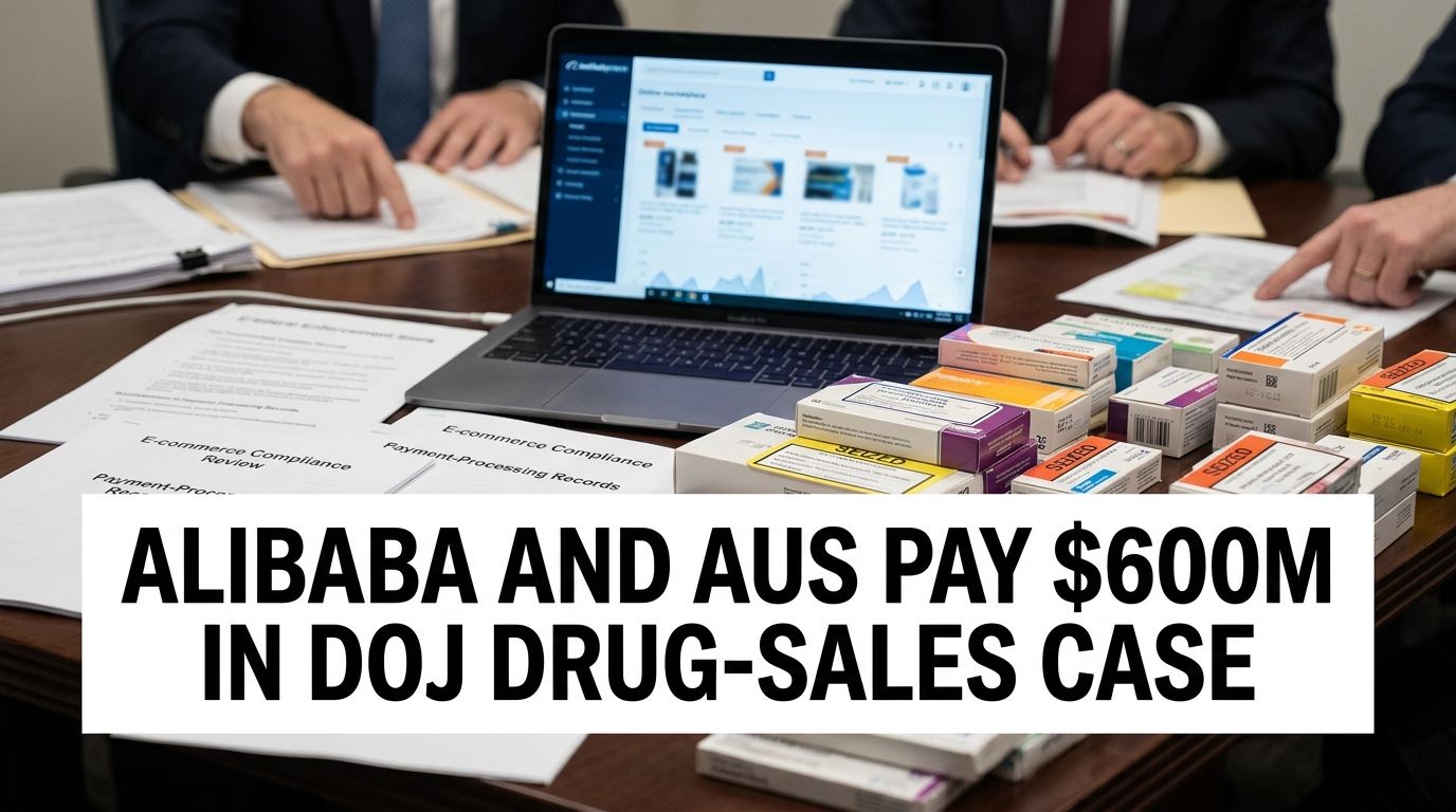 Alibaba Settlement Exposes Platform Drug-Sales Failure