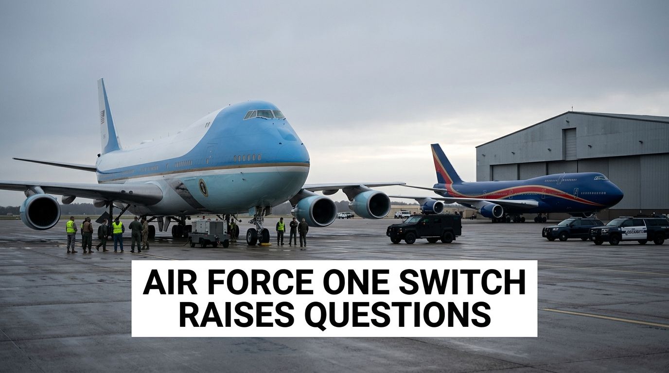Trump Air Force One Swap Raises Security Questions