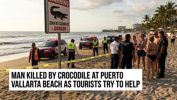Man, 28, Killed by Crocodile in Puerto Vallarta as California Family Tries to Save Him