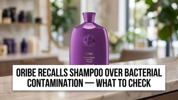 Popular Salon Shampoo Recalled After Bacteria Found in Bottles