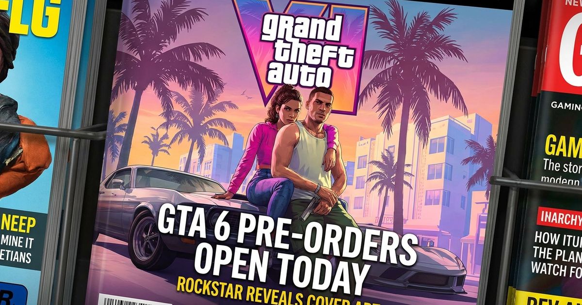 GTA 6 pre-orders officially opened June 25, with Rockstar Games unveiling new cover art ahead of the game's November launch.