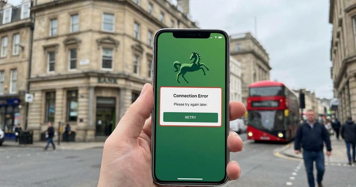 Lloyds Bank and Halifax app down showing error message for thousands of UK customers June 2026