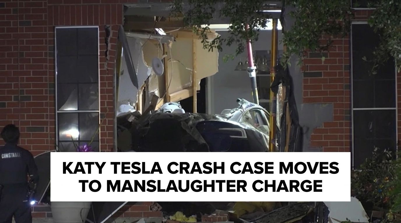 Michael Butler Charged in Fatal Katy Tesla Crash