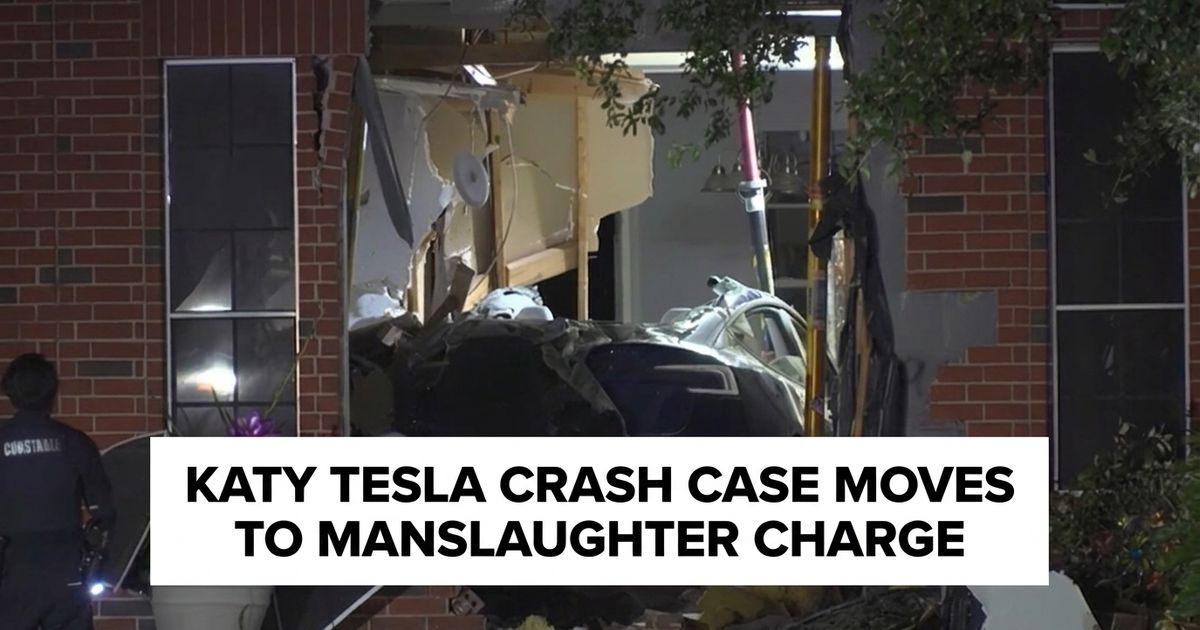 Michael Butler Katy Tesla crash case represented by a boarded suburban home after a fatal vehicle collision.