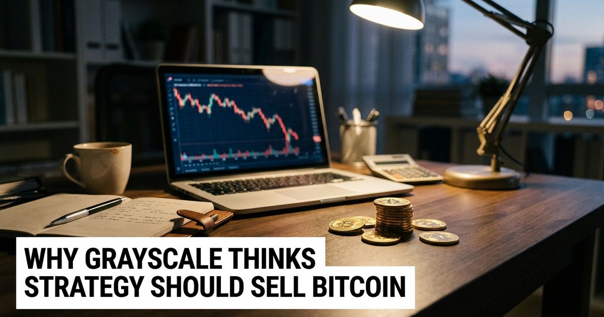 Featured image for "Grayscale Urges Strategy to Sell $3B in Bitcoin"