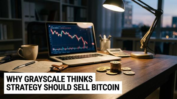 Grayscale Urges Strategy to Sell $3B in Bitcoin