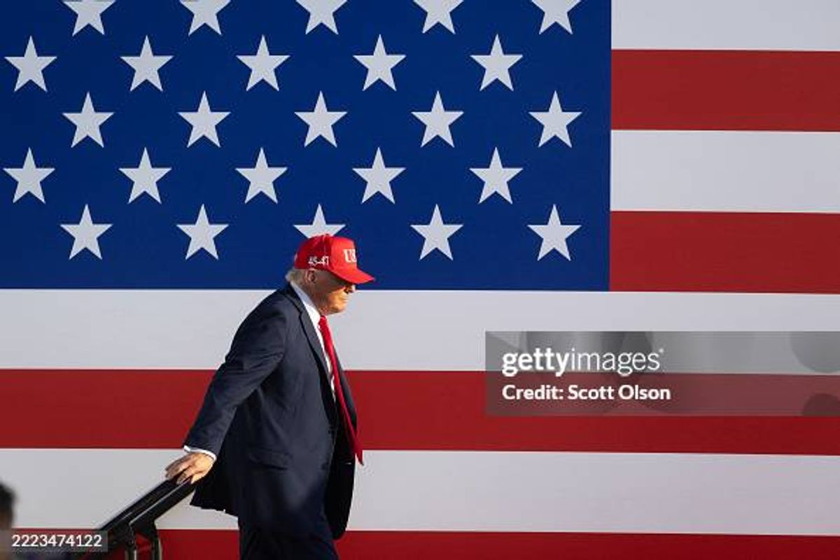 Trump's Storm-Delayed 250th Speech Mixes Patriotism and Politics