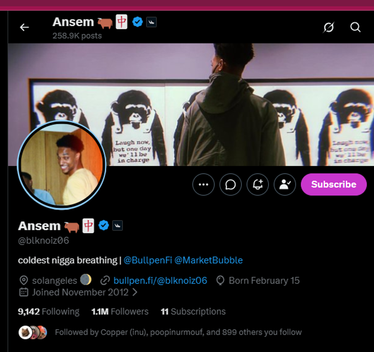 $ANSEM and The Black Bull: Inside the Solana Meme Coin