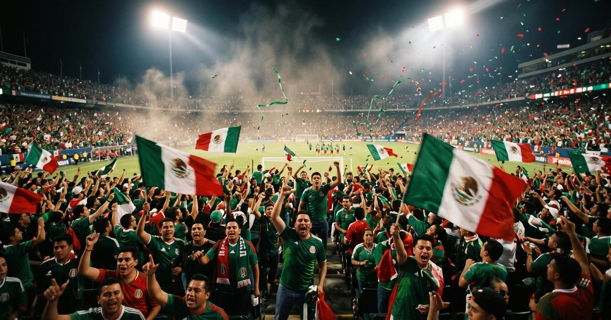 Mexico beat Serbia 5-1 in final World Cup 2026 warm-up match Johan Vasquez Raul Jimenez Luis Chavez score at Estadio Nemesio Diez