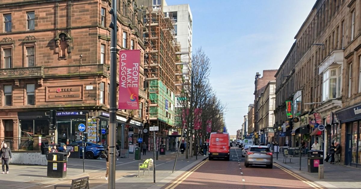 A 26-year-old man has been charged after a serious assault on Glasgow's Sauchiehall Street near the junction with Garnet Street.