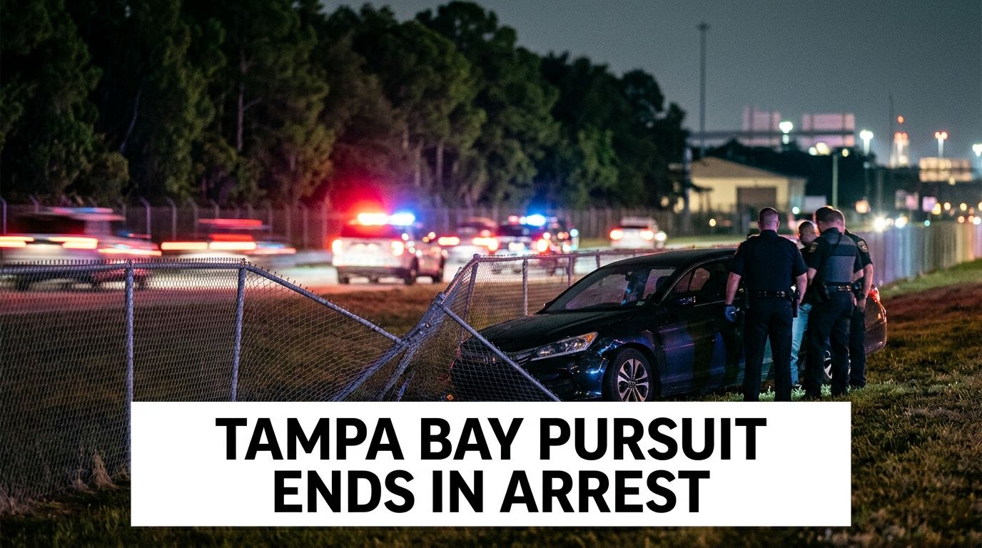 Randall Woodson Arrested After Tampa Bay Pursuit