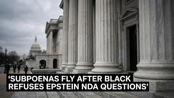 Billionaire Leon Black Walks Out of Epstein Hearing