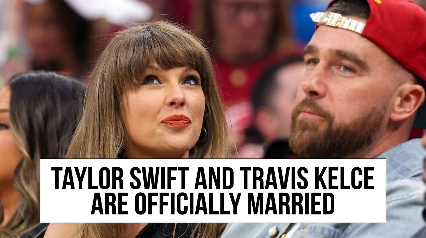 Taylor Swift and Travis Kelce Are Officially Married