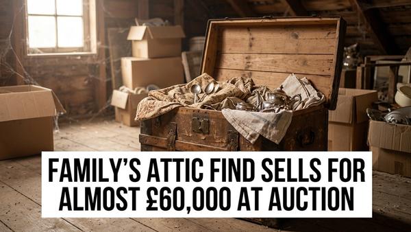 Family's Attic Find Sells for Almost £60,000 at Auction