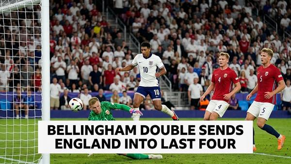 England vs Norway: Bellingham Sends Three Lions to Semis