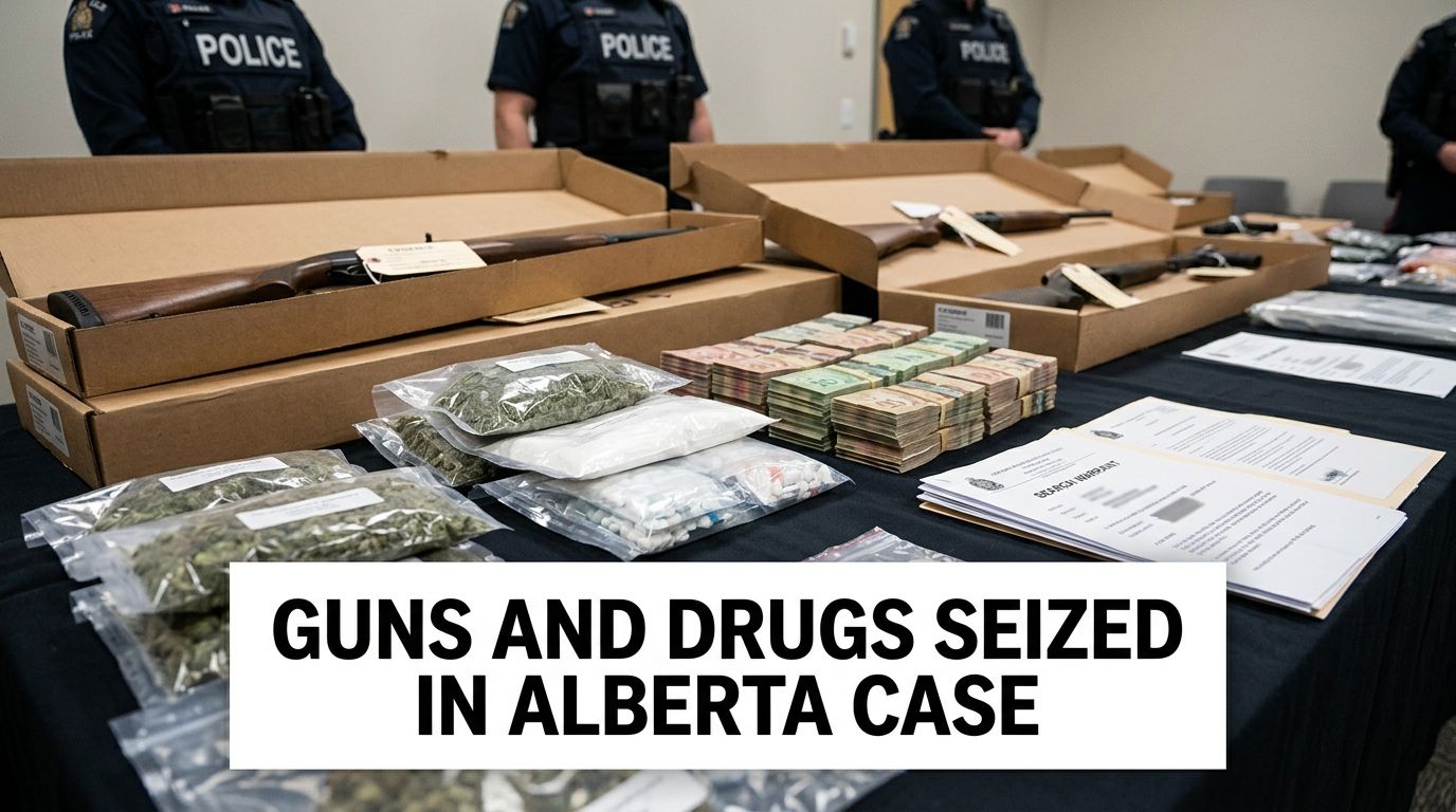 Fort McMurray Drug Probe Seizes Guns and Cocaine