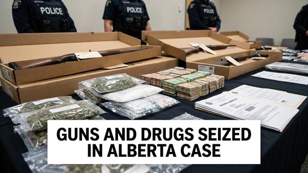 Fort McMurray Drug Probe Seizes Guns and Cocaine
