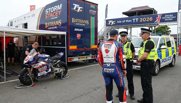 Storm Stacey's Truck Seized by Police at Isle of Man TT — Racing Star Hits Out