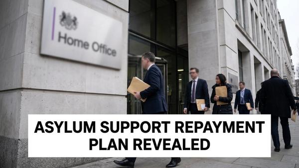 Refugees Face £10,000 Asylum Support Bill
