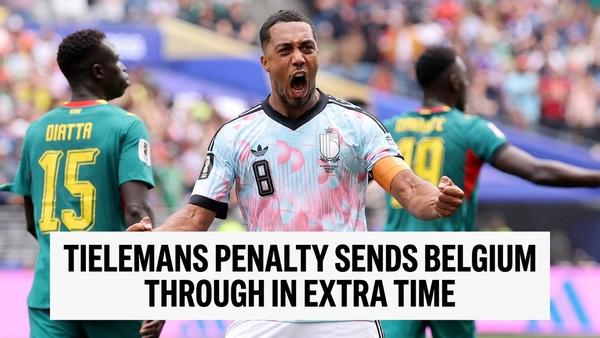 Belgium 3-2 Senegal: Tielemans Penalty Wins It in Extra Time