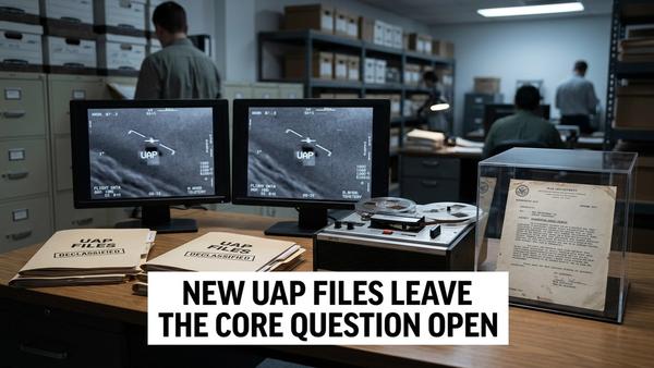 Pentagon UAP Release Adds Files, Not Answers