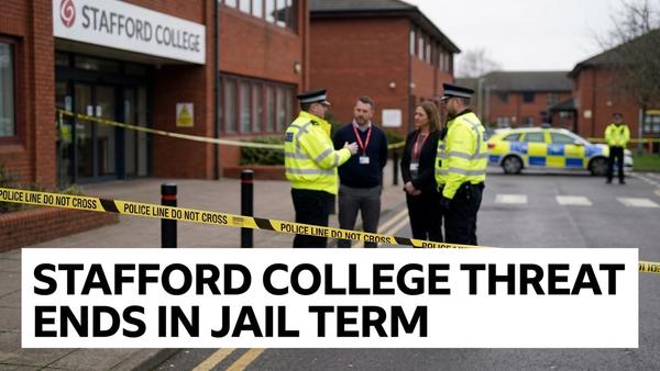 Jagger Strang Jailed Over Stafford College Threat