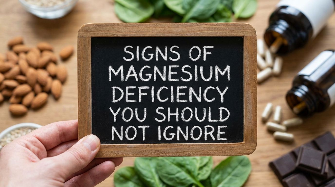 Signs of Magnesium Deficiency You Should Not Ignore
