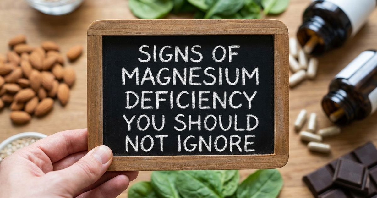 Signs of magnesium deficiency include muscle cramps, poor sleep, fatigue, anxiety and irregular heartbeat — yet most cases go undetected because standard blood tests rarely catch it.