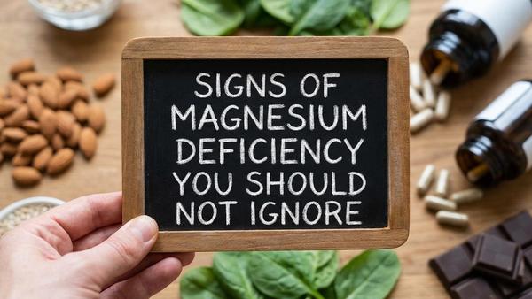 Signs of Magnesium Deficiency You Should Not Ignore